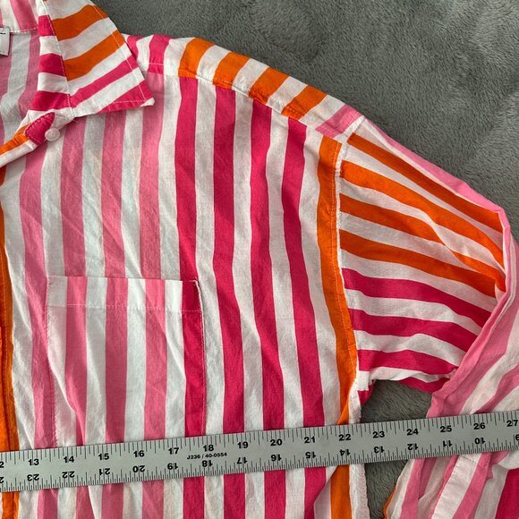 Beach Riot 100% Cotton Swimsuit Coverup Long Sleeve Shirt Large XL - Picture 5 of 5